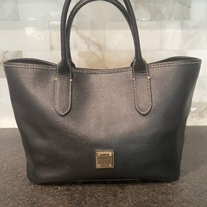 Rooney and Bourke handbag, black leather